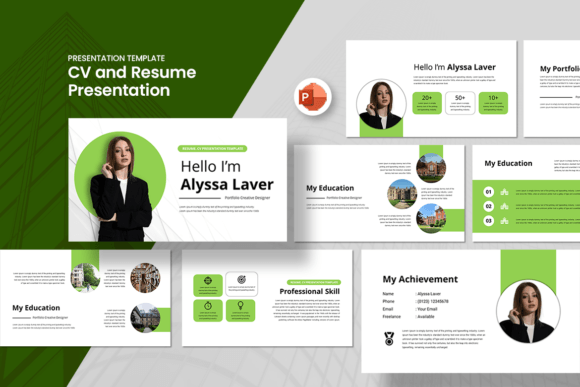 Download CV and Resume Presentation - PowerPoint - Powerpoint Collection