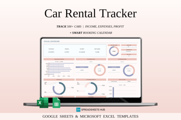 Download Car Rental Management &amp; Booking Tracker - Management Collection