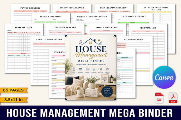 Download House Management Mega Binder - Management Collection
