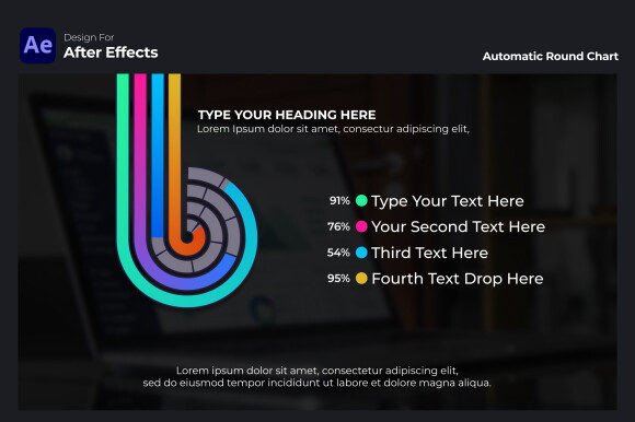 Download Interactive Multiple Round Chart | AE - Premium Resources