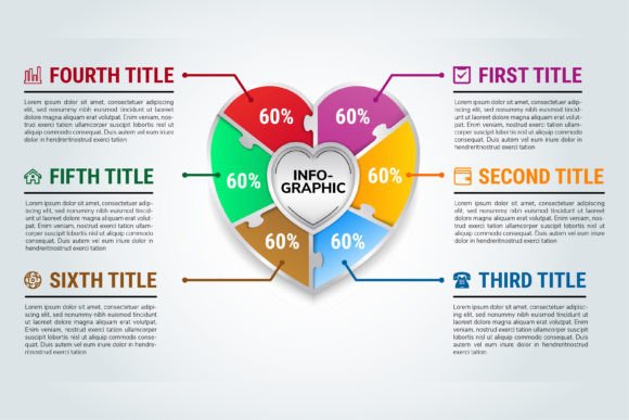 Download Love Infographic Six Part - Premium Bundle